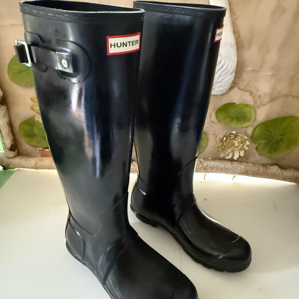 Hunter Classic Black Waterproof Boots